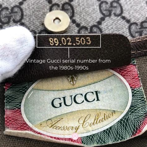 gucci bag serial code|vintage Gucci serial number lookup.